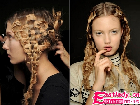 秀場最具藝術(shù)感的＂瘋狂＂辮子