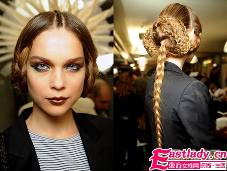 秀場最具藝術感的＂瘋狂＂辮子