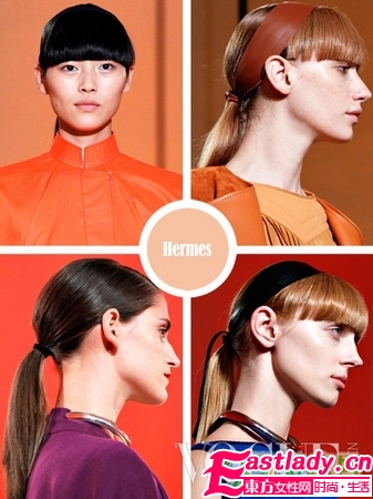 13款秀場(chǎng)馬尾辮發(fā)型推薦