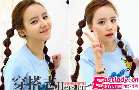 最萌 蓮藕結(jié) 發(fā)型大流行