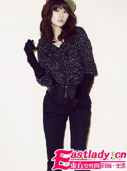 韓國(guó)明星秀個(gè)性冬日小禮帽造型