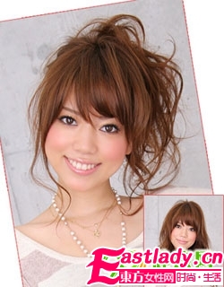 教你DIY清爽靚麗丸子頭