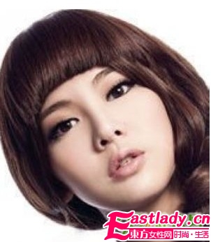 四款適合大臉MM的發(fā)型