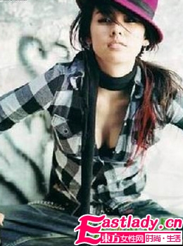 韓國(guó)明星秀個(gè)性冬日小禮帽造型