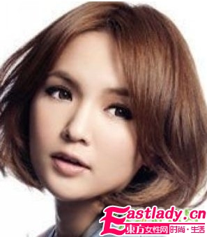 四款適合大臉MM的發(fā)型