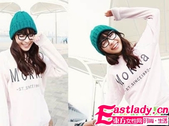 冬季最愛 浪漫韓風帽子巧搭長發(fā)