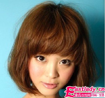 適合圓臉女生的短發(fā)發(fā)型