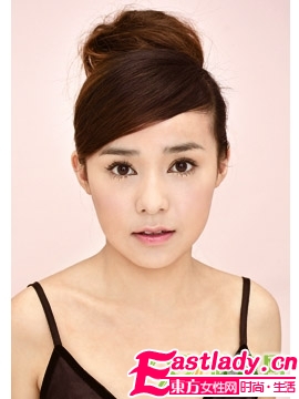 DIY速成韓式可愛盤發(fā)步驟圖解