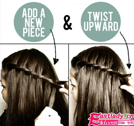 勞倫.康拉德教你瀑布麻花辮
