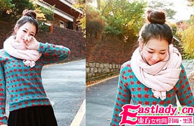 DIY可愛又時尚的冬季發(fā)型步驟