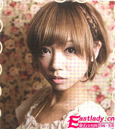 BOB頭側(cè)編發(fā)發(fā)型編發(fā)