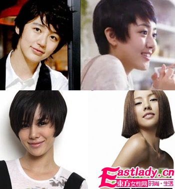 時尚打造 09年末最新韓潮俏短發(fā)