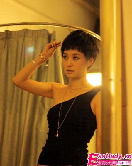 馬伊俐百變短發(fā) 英姿凸顯(組圖)