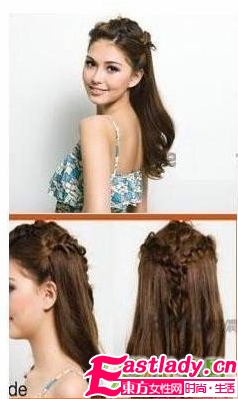 四款五分鐘搞定的簡單DIY編發(fā)