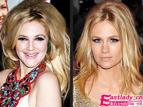 明星們的同款發(fā)型美麗大PK