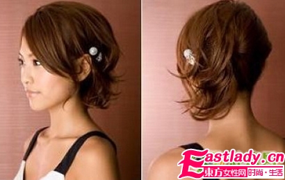 提升魅力 簡單盤發(fā)讓你光彩照人
