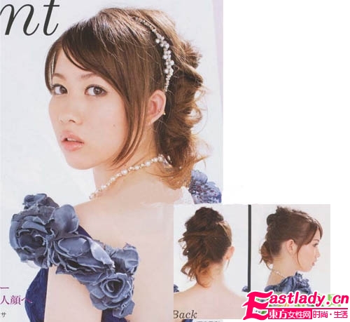 2010春夏 最典雅新娘韓式盤發(fā)