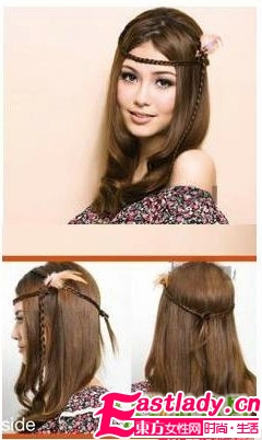 四款五分鐘搞定的簡(jiǎn)單DIY編發(fā)