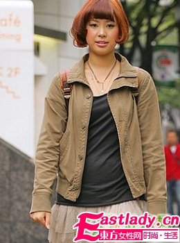 甜蜜可愛風(fēng) 東京最新街拍發(fā)型