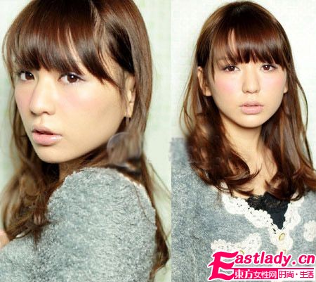 10款最招桃花發(fā)型 絕美朦朧味