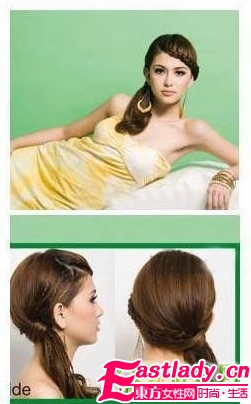 四款五分鐘搞定的簡單DIY編發(fā)