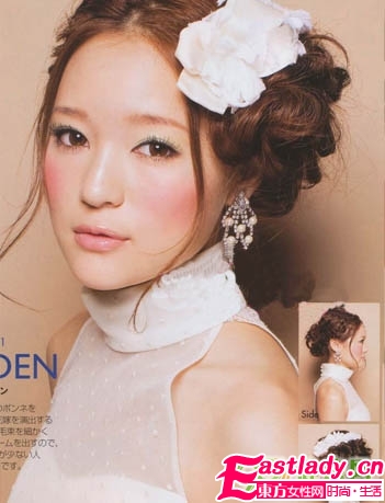 2010春夏 最典雅新娘韓式盤發(fā)