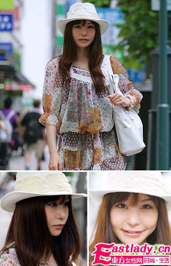妙招發(fā)型帽子配讓你告別"大餅?zāi)?amp;quot;