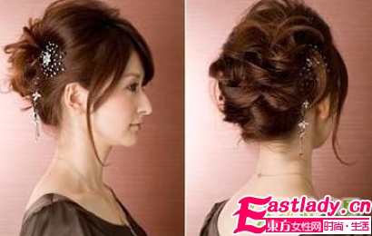 提升魅力 簡單盤發(fā)讓你光彩照人