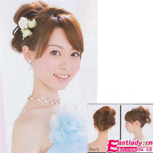 2010春夏 最典雅新娘韓式盤發(fā)