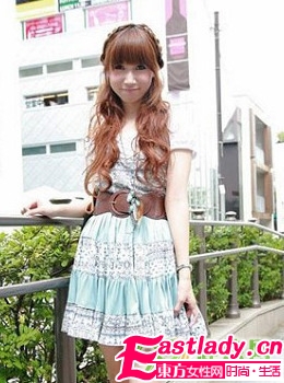 甜蜜可愛風(fēng) 東京最新街拍發(fā)型