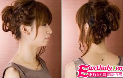 提升魅力 簡單盤發(fā)讓你光彩照人