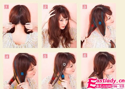 4款日系淑女超仙編發(fā)教程