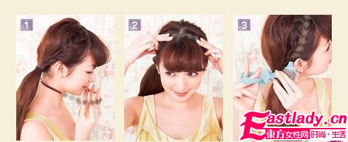 4款日系淑女超仙編發(fā)教程