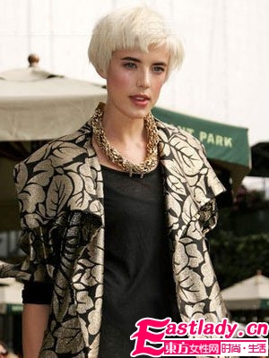 學習短發(fā)女王10款百變發(fā)型