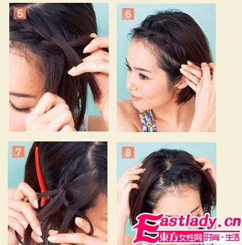 4款日系淑女超仙編發(fā)教程