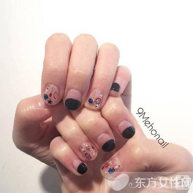 9款閃閃惹人愛美甲圖案 還不趕緊學起來