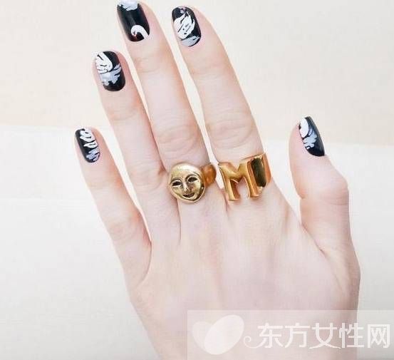 夏日美甲圖案大分享 指尖上的色彩碰撞