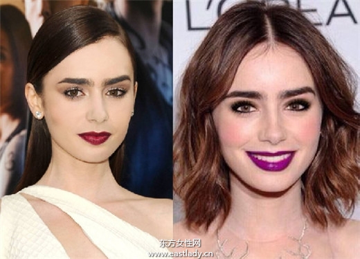 想跟莉莉柯林斯一樣正 簡(jiǎn)單5步驟駕馭紫色唇膏