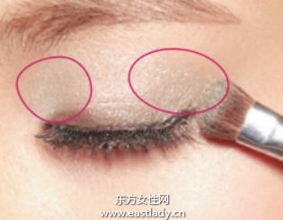 抹茶女孩的綠色眼妝