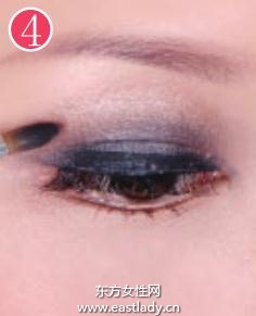 深邃迷人煙熏妝畫法 塑造女性嫵媚迷離美態(tài)