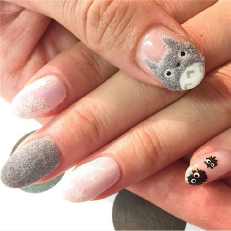 冬季最適合的絨毛指彩 你喜歡嗎