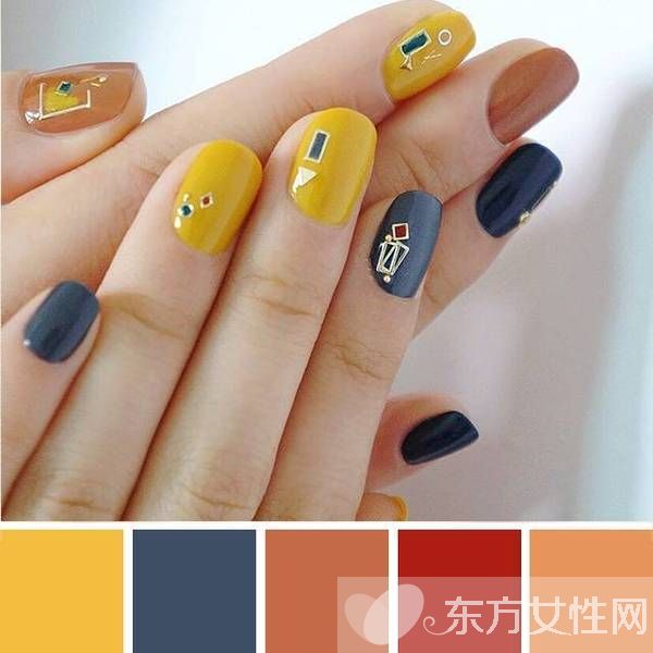 2016秋冬美甲配色秘籍 姑娘們趕緊藏好