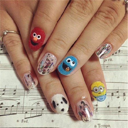 冬季最適合的絨毛指彩 你喜歡嗎