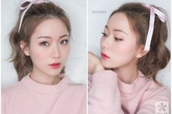 元旦甜美約會(huì)妝 粉粉嫩嫩過(guò)新年