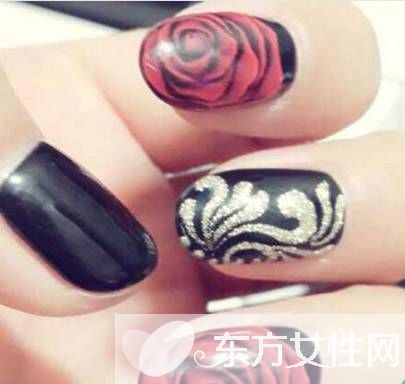 紅玫瑰美甲彩繪教程 幾步驟讓你輕松學(xué)會