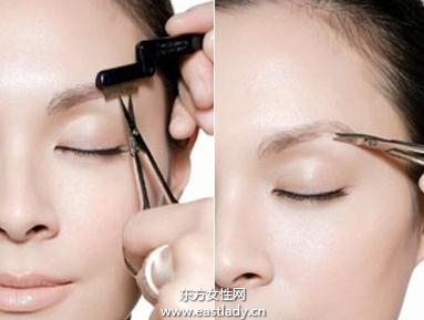 正確的修眉方法