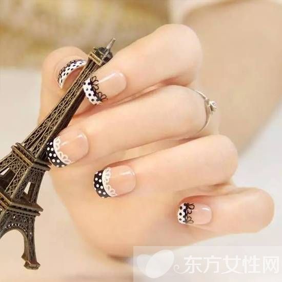 2016最受歡迎法式美甲圖片 高雅低調(diào)的美才耐人尋味