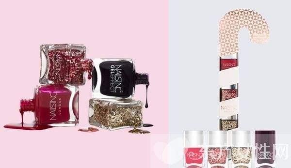 指尖上的浪漫 快來定制你的圣誕限定指甲油