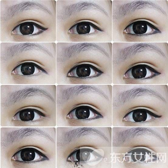 幾招教你如何畫眼線 各種眼形注意事項