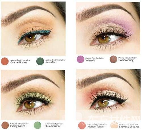 8種眼影顏色搭配 幾招教你如何畫好眼影